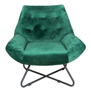 LINDEN: Fabric Leisure Chair; 84x80x91cm Ref. F1210