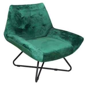 LINDEN: Fabric Leisure Chair; 84x80x91cm Ref. F1210