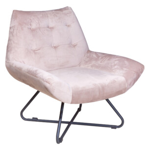 LINDEN: Fabric Leisure Chair; 84x80x91cm Ref. F1210