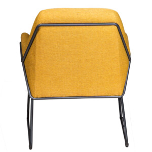 LINDEN: Fabric Leisure Arm Chair; 76x86x87cm Ref. F1105