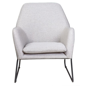 LINDEN: Fabric Leisure Arm Chair; 76x86x87cm Ref. F1105