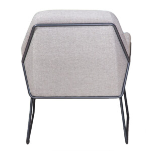 LINDEN: Fabric Leisure Arm Chair; 76x86x87cm Ref. F1105