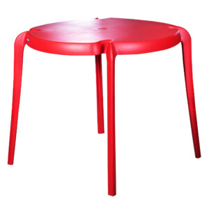 Clarice Leisure Table, Red