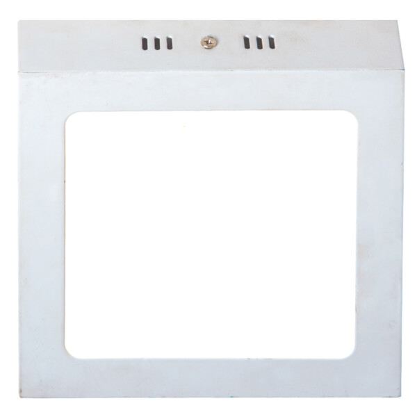 LED Surface Square Panel Light; 12W, 3000K