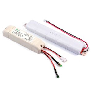KUNSEN: Emergency Kit For LED Tube Lights, 12V 2500Mah: Inverter+ Battery+Test Switch+LED Indicator