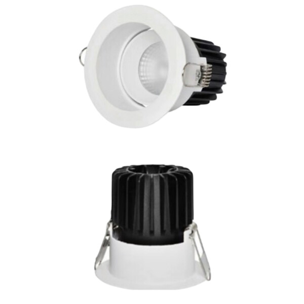 LENDIAN: Certaflux LED Spot Light Fitting; 8W, Beam Angle 38° 3000K 640LM #L01202-8