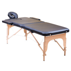 Massage Table : (185x80)cm, Black