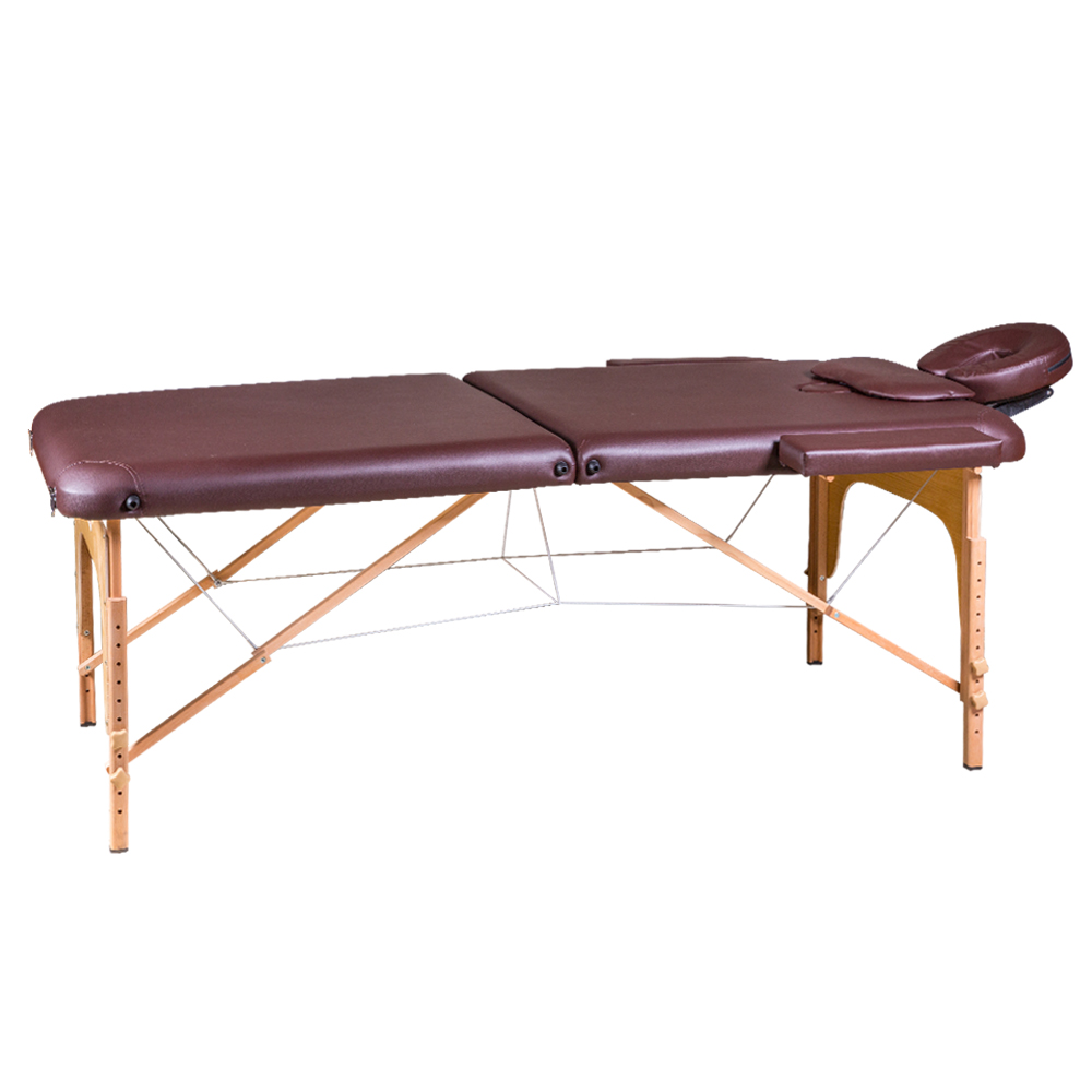 Massage Table : (185x80)cm, Brown