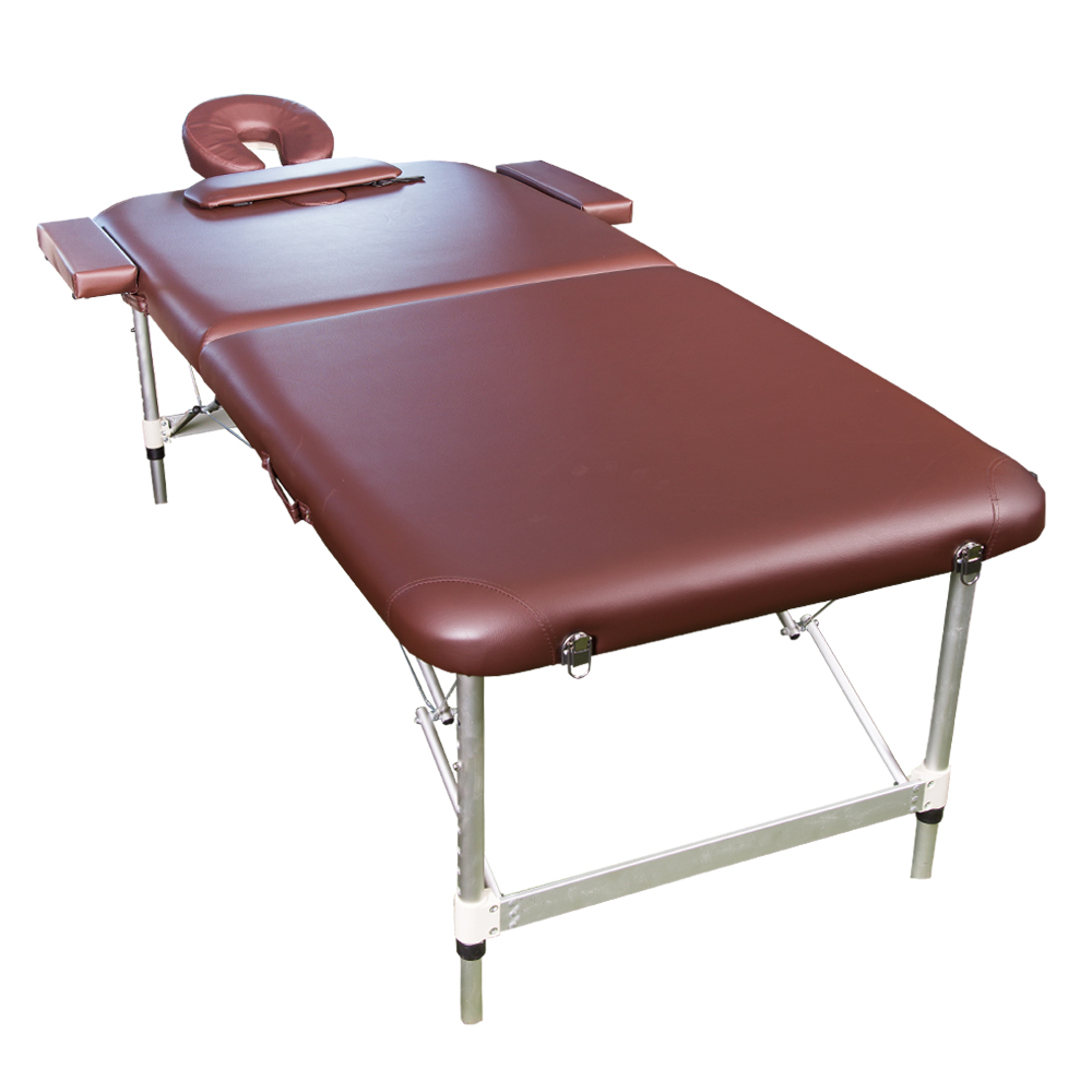 Massage Table: (185x80)cm, Brown