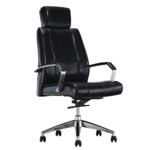 MOBI: High Back Office Chair: PU/Aluminium Ref. 66A922