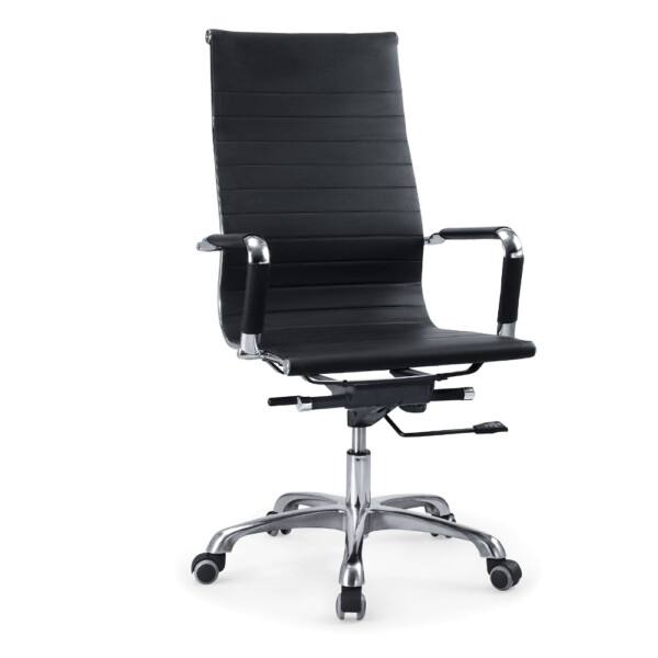 High Back Office Chair, (57x56.5x106)cm, Black
