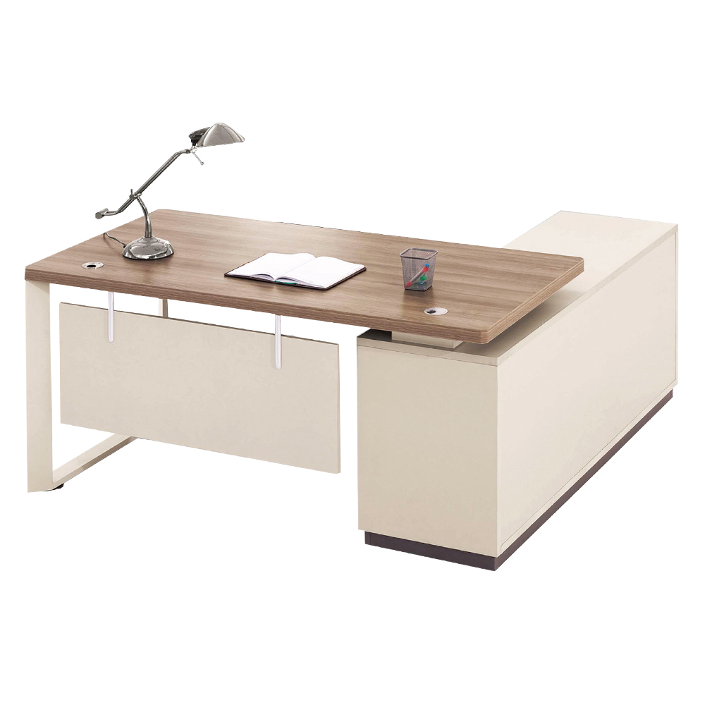 MOBI: Office Desk + S/Return, Right: 180x160x76cm #24MZB084