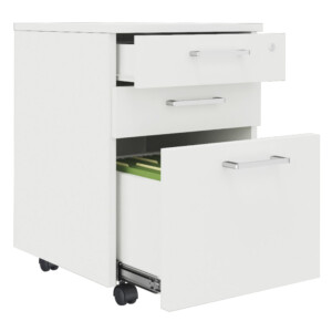 NORMA: Mobile Pedestal, 3 Drawers #S-MP21DH
