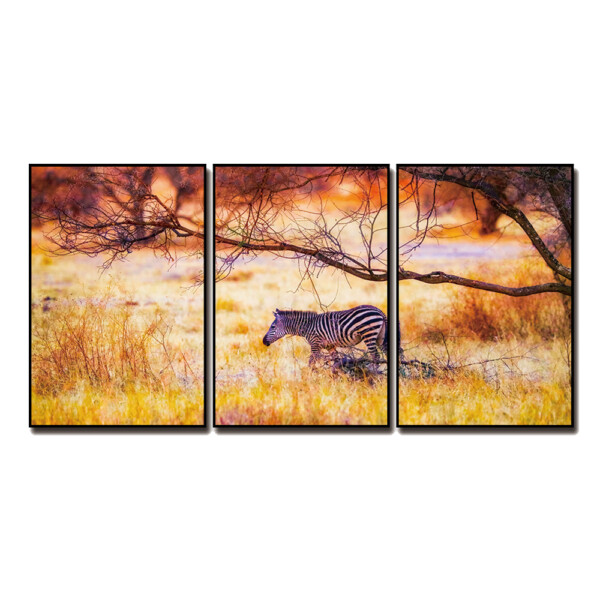 Printed Painting Set, 3pc: (120x80)cm