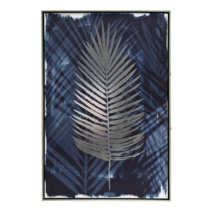 Palm Leaf: Oil Painting With Frame: (60x90x2.2)cm