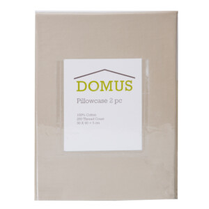 DOMUS: Oxford Pillow Case Set: 2pc, STN-250TC: 50x90+5cm