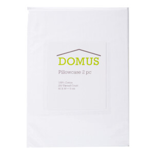 DOMUS: Oxford Pillow Case Set: 2pc, STN-250TC: 50x90+5cm