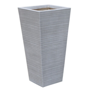 Fibre Clay Pot: Medium (32x32x65)cm, Anti White
