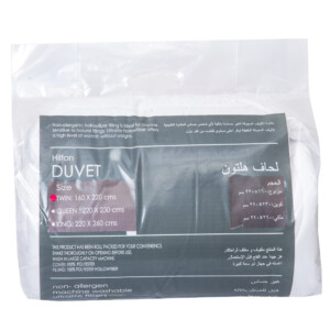 Home Box: Microfiber Hilton Duvet; 250g, Single 160x220