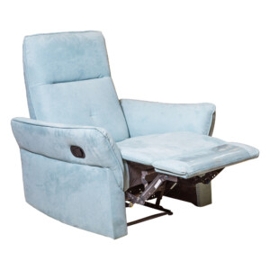 Single Seater Recliner: (85x87x105)cm, Blue