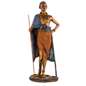 Decorative Sculpture: African: Ref. PL0140N-4-12"