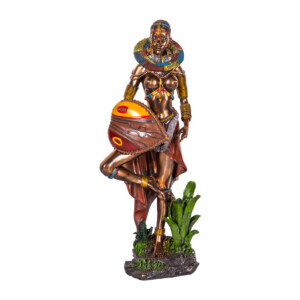 Decorative Sculpture: African: Ref. PL0134A-4-15"