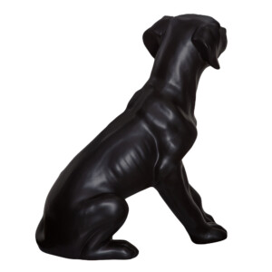 Domus: Dog Sculpture, Black; 18inch