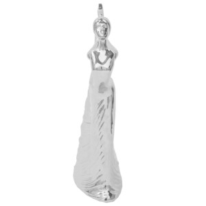 DOMUS: Lady Sculpture, silver; 15.5inch #S1587