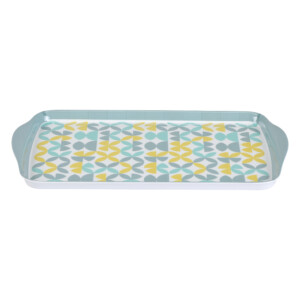 Vida Melamine Serving Tray; (39x24.3x2)cm