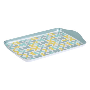 Vida Melamine Serving Tray; (39x24.3x2)cm