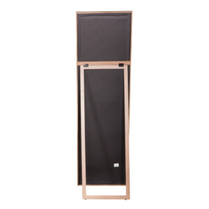 Domus: Standing Mirror With Frame: (40x150)cm, Brown Oak