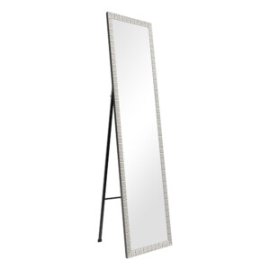 Domus: Standing Mirror With Frame: (40x150)cm, Silver