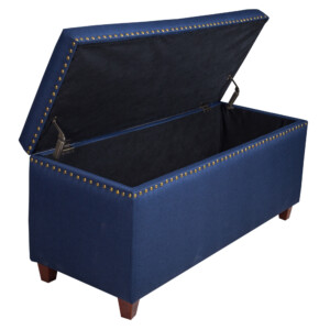 RELA: Fabric Storage Chest/Bench; 124.46x48.26x53.34cm #129