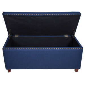 RELA: Fabric Storage Chest/Bench; 124.46x48.26x53.34cm #129