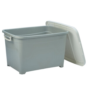 Index: Jumbo Storage Box With Wheels(100L); 48x67x41.5cm #170109085