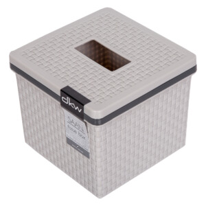 DKW: Saan Tissue Box With Lid, Small: Ref.HH-3016