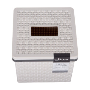 DKW: Saan Tissue Box With Lid, Small: Ref.HH-3016