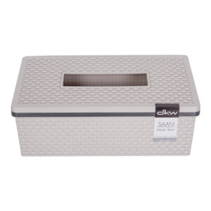 DKW: Saan Tissue Box With Lid, Large: Ref.HH-3017