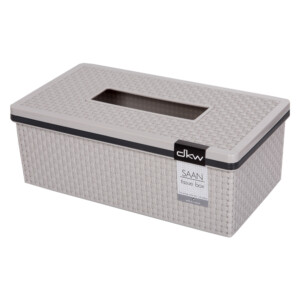 DKW: Saan Tissue Box With Lid, Large: Ref.HH-3017