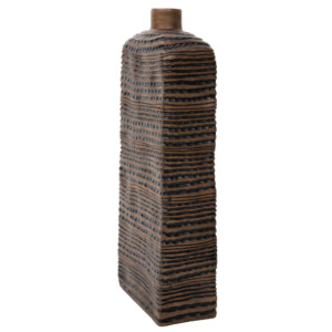 Domus Brown Bottle Neck Vase, 45.5cm #YZ03671BL