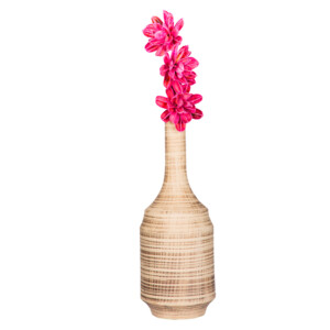 Decorative Ceramic Vase: 17.5x17.5x47.5cm Ref. 11-603680-3