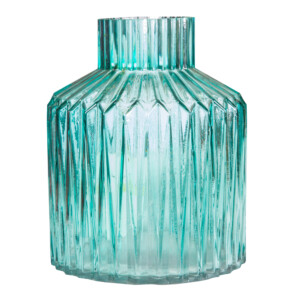 Domus: Glass Vase: 21x17cm #CH378-21