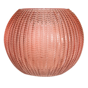 Domus: Glass Vase: 16.5x19.5cm #CH253-16