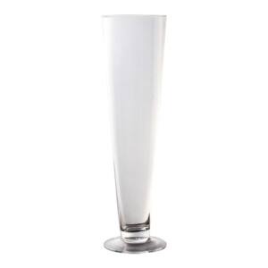 Domus: Clear Glass Vase: 40cm