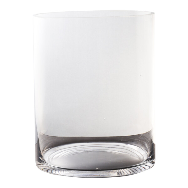 Domus: Clear Glass Vase: 25cm