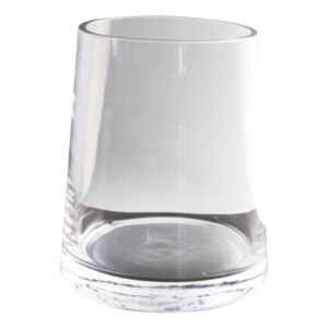 Domus: Clear Glass Vase: 13cm