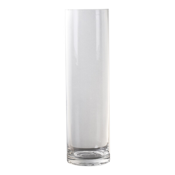 Domus: Clear Glass Vase: 35cm