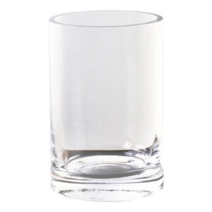 Domus: Clear Glass Vase: 15cm