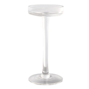Domus: Clear Coupe Glass Vase: 20cm