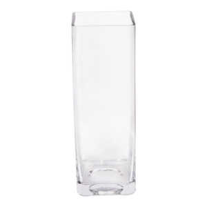 Domus: Clear Glass Vase: 30cm